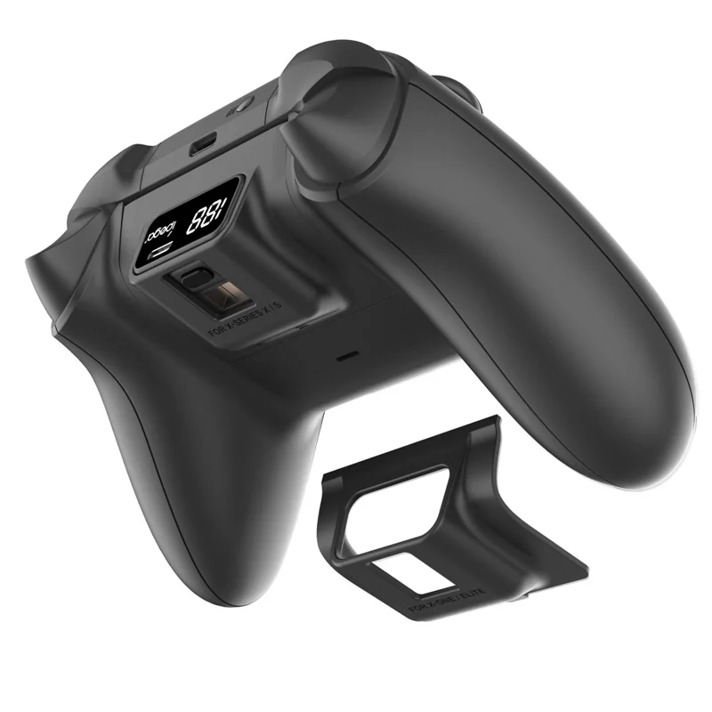 IPEGA PG-XBX030 Pacote de Bateria de 1350mAh para Controle de Xbox Series S / X / Xbox One S / X com Display Digital - Preto