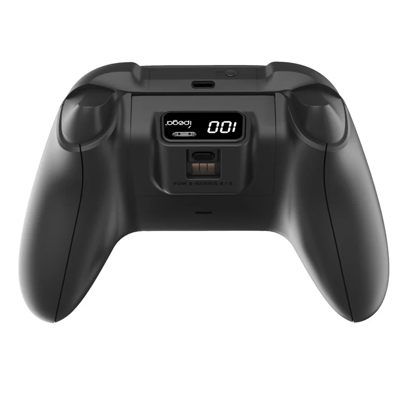 IPEGA PG-XBX030 Pacote de Bateria de 1350mAh para Controle de Xbox Series S / X / Xbox One S / X com Display Digital - Preto
