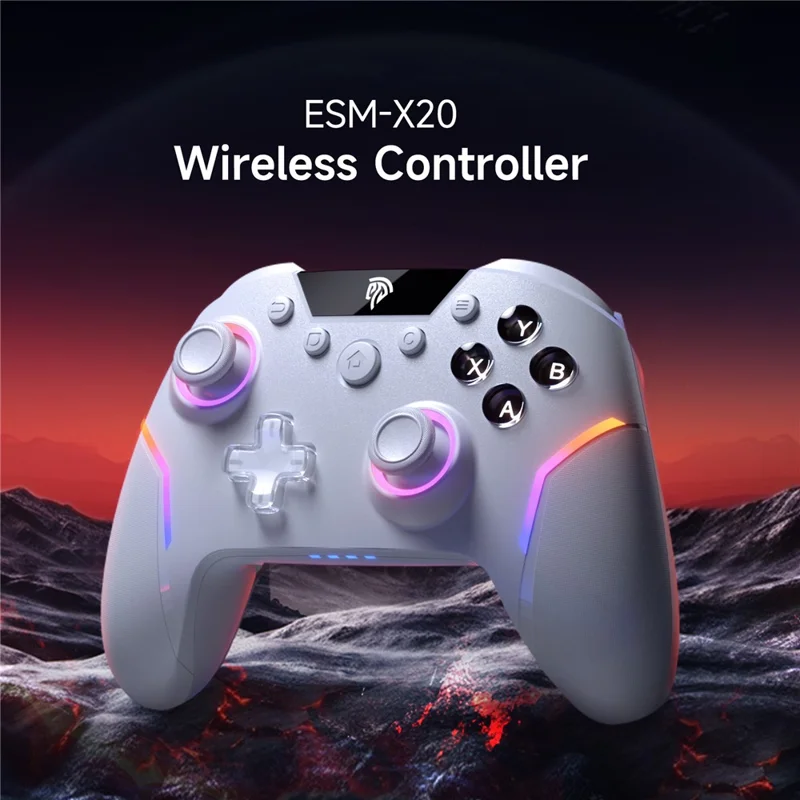 EASYSMX X20 Gaming Controller Bluetooth-Compatible / 2.4G / Wired Programmable Gamepad