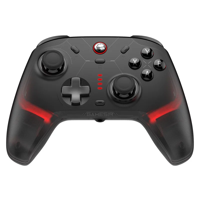 GAMESIR Cyclone 2 Contrôleur de jeu sans fil Bluetooth compatible RGB avec Joystick Hall - Noir
