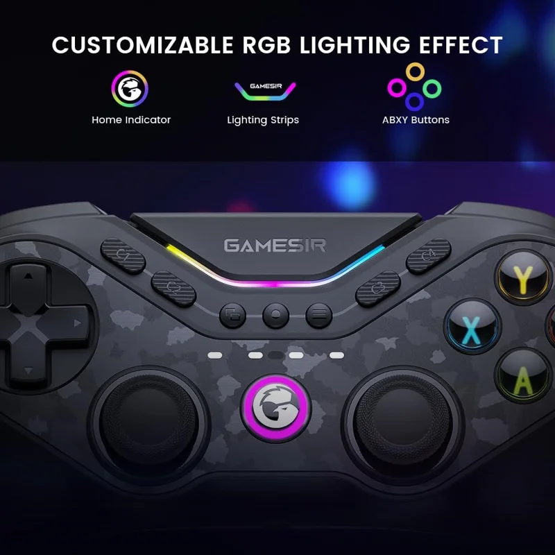 GAMESIR T3Pro  /  Tarantula Pro 3 2.4G / Bluetooth-compatible / Wired Gaming Controller for PC / Nintendo Switch / Android / iOS Gamepad with Base