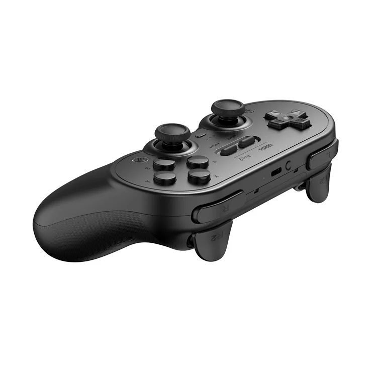 8BITDO Pro 2 Bluetooth-compatible Game Controller Wireless Joystick Gamepad for Nintendo Switch PC Android iOS Phone - Black