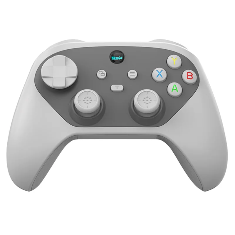 G6S Wireless Gamepad Hall Joystick Trigger Six Axis Body Sensation Bluetooth-compatible Controller for Switch / iOS / Android / PC - Grey