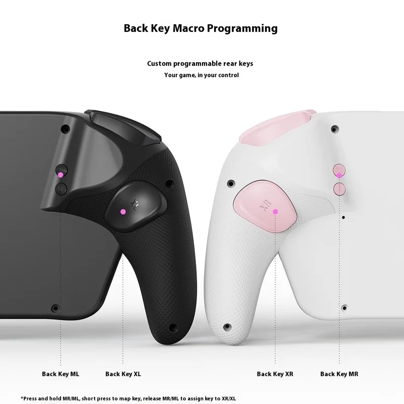 Controle de Jogo Retrô LINYUVO KS63 para Nintendo Switch / Switch OLED com Sensor Giroscópico Programável - Roxo