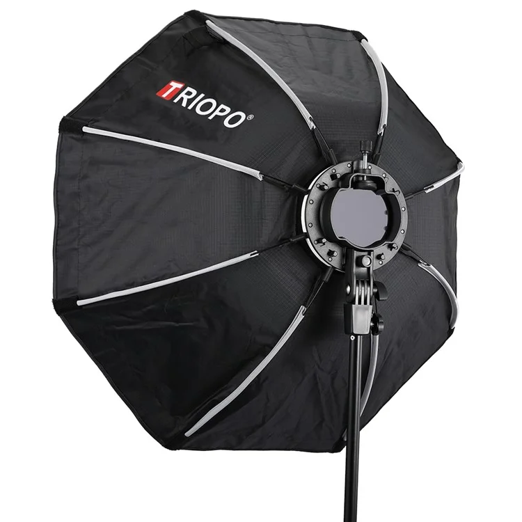 TRIOPO KX65 Hot Shoe Foldable Flash Diffuser Softbox Spotlighting Cloth Photo Diffuser Soft Light Box