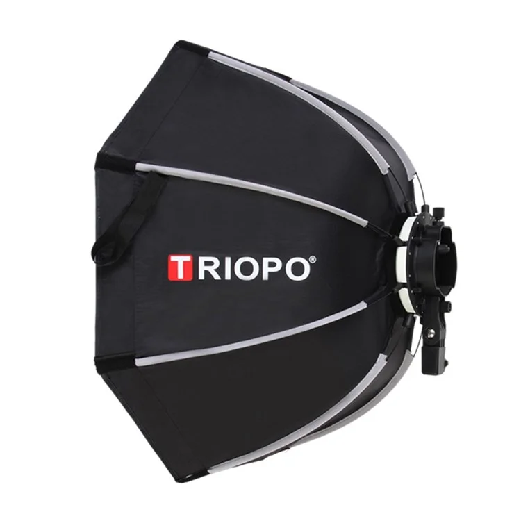 TRIOPO KX65 Hot Shoe Faltbarer Blitzlichtdiffusor Softbox Spotlichtgewebe Foto-Diffusor Soft Light Box