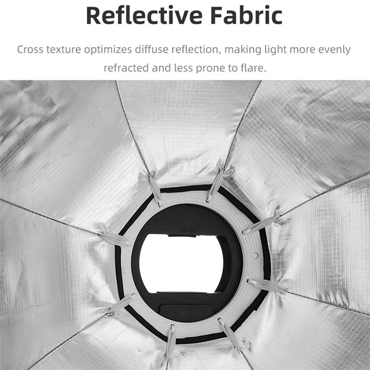 TRIOPO KS65 65cm Octagon Umbrella Softbox Portátil Universal Dobrável Flash Softbox