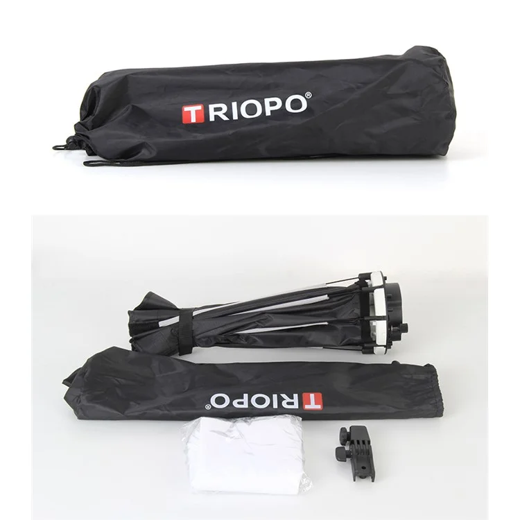 TRIOPO KX90 90cm Photo Bowens Mount Portable Octagon Umbrella Outdoor Soft Box Diffuser for Studio Flash Softbox