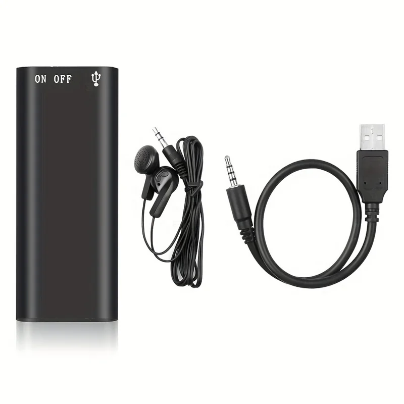 SK892 8GB Digital Voice Recorder One-Touch Recording Device MP3 Player