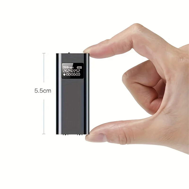 Q25 8GB Smart Voice Recorder with Screen Noise Reduction Portable Voice Activated Recording Device