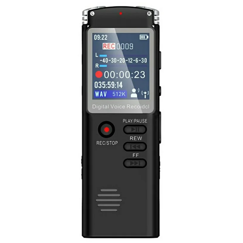 8823 8GB Digital Voice Recorder MP3 Player High Definition Audio Recording Device USB Flash Drive