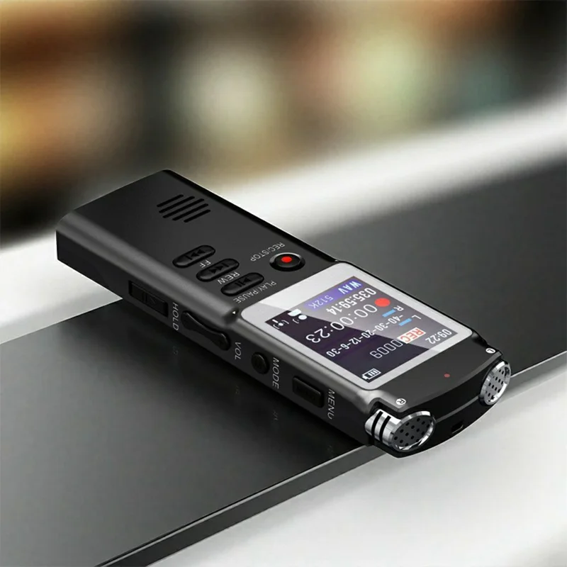 8823 8GB Digital Voice Recorder MP3 Player High Definition Audio Recording Device USB Flash Drive
