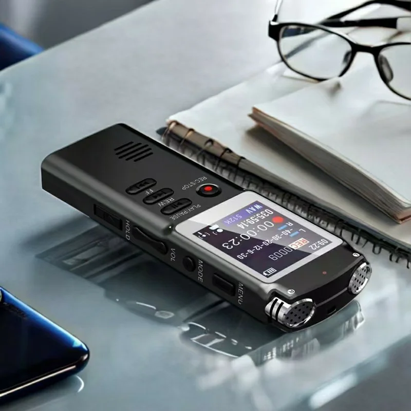 8823 8GB Digital Voice Recorder MP3 Player High Definition Audio Recording Device USB Flash Drive