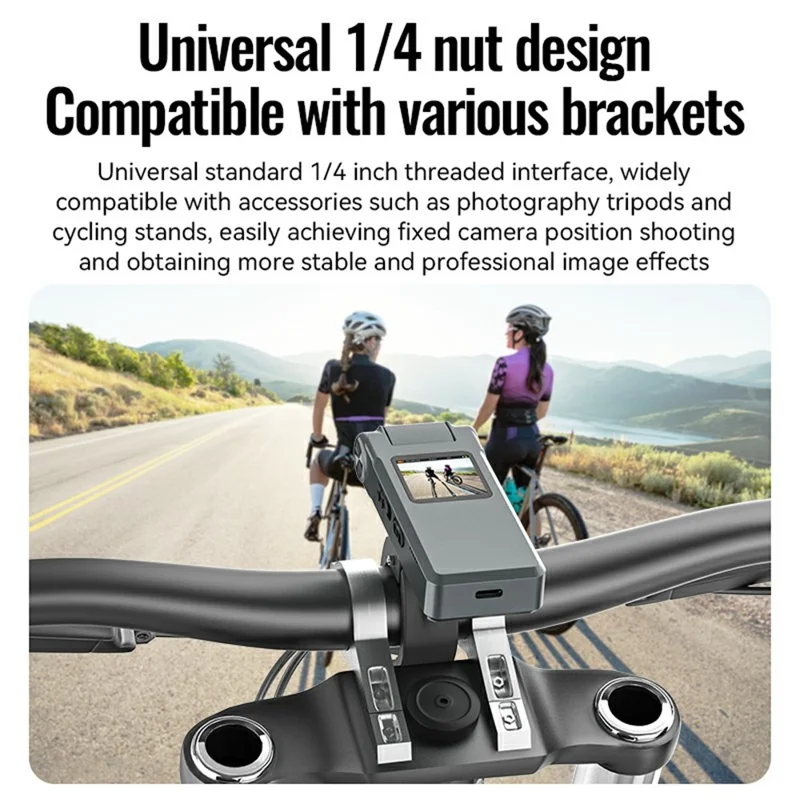 V28 HD Rejestrator głosu z redukcją szumów, urządzenie do nagrywania w jakości 1920P z obrotowym obiektywem 180° i kartą 4GB