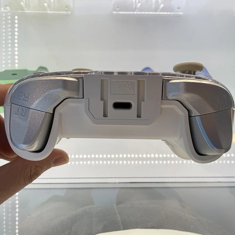 HS-AD220 Controller per Giochi Multifunzione con Display Schermo Gamepad Wireless per PC / PS4 / N-Switch / Android / iOS