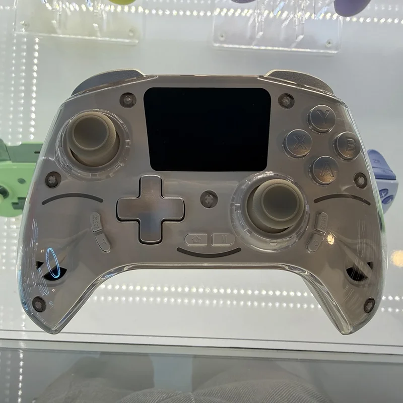 HS-AD220 Controller per Giochi Multifunzione con Display Schermo Gamepad Wireless per PC / PS4 / N-Switch / Android / iOS