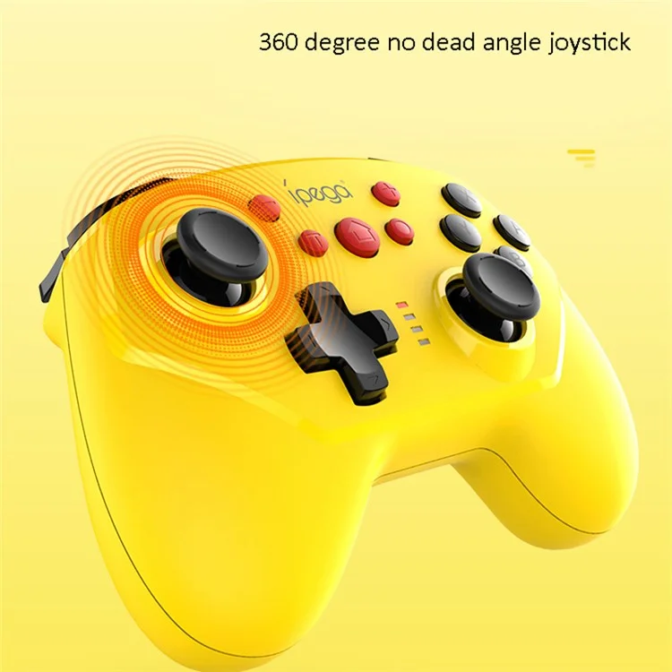 IPEGA PG-9162 Bluetooth Wireless/USB Wired Gamepad Dual Vibration Game Controller Per Nintendo Switch Console - Blu