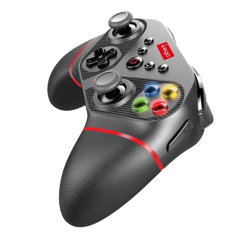 IPEGA PG-SW038A Wireless Bluetooth-compatible Game Controller for Nintendo Switch 2 / NS / PC / Android Gaming Dual Vibration Motors 6-Axis Vibration Gamepad