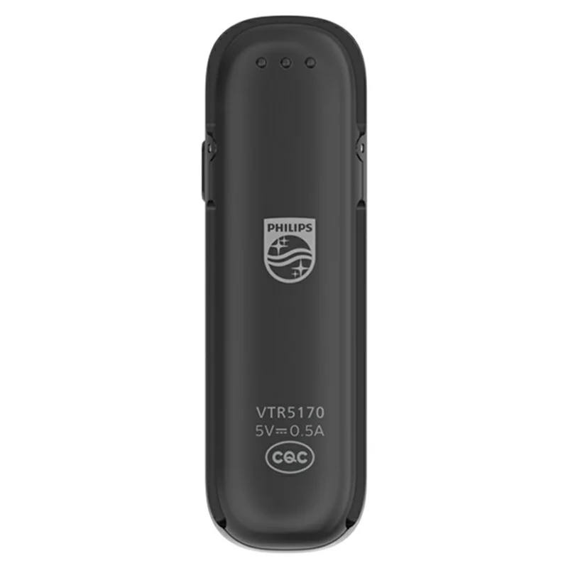 PHILIPS VTR5170 32GB Voice Recorder HD Noise Cancelling Audio Digital Recording Device for Meeting - Black