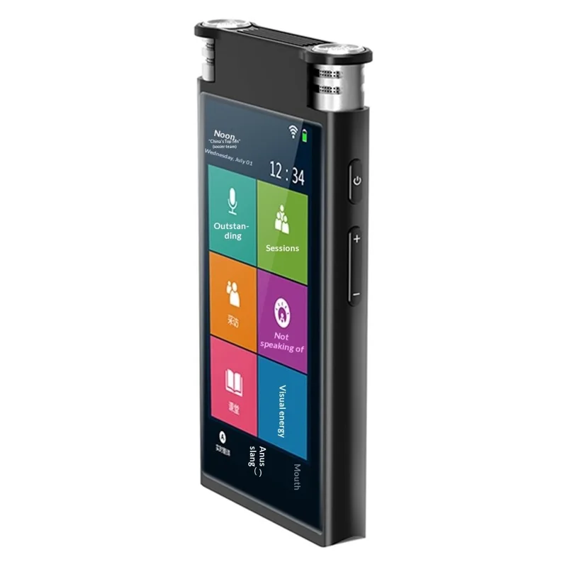 PHILIPS VTR8600 32GB AI Transcription Voice Recorder Real Time Translation Device for Meeting - Black