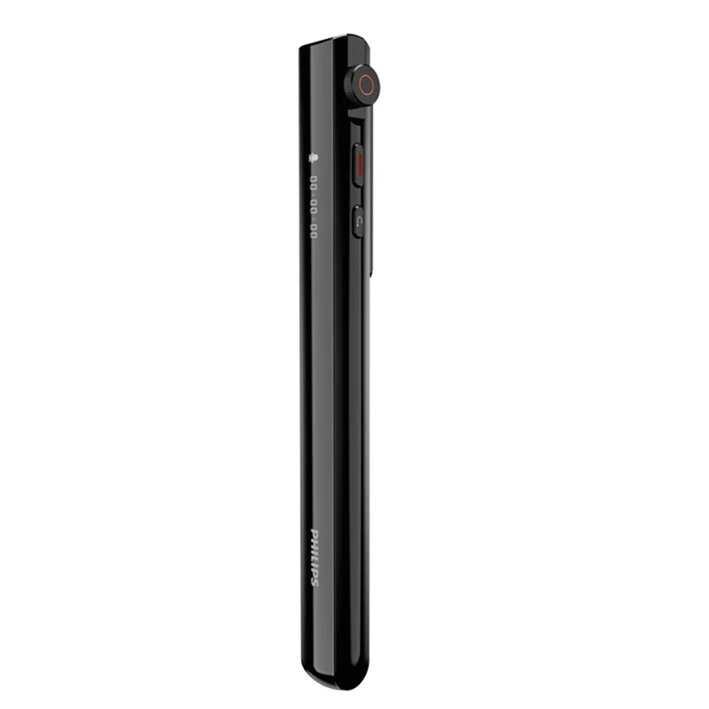 PHILIPS VTR5130 32GB Voice Recorder HD Noise Reduction Real Time Transcription Device for Meeting - Black