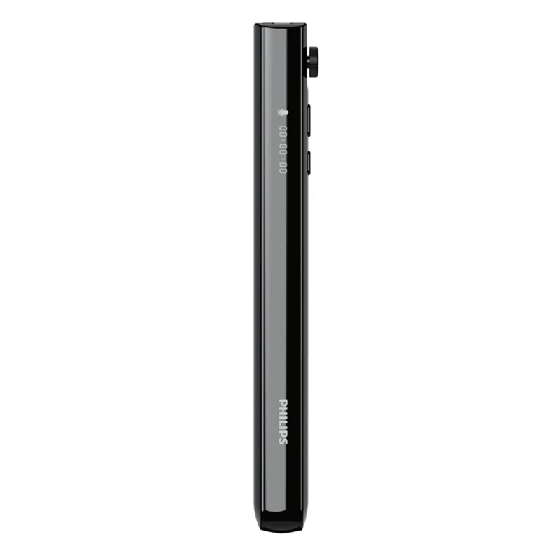 PHILIPS VTR5130 32GB Voice Recorder HD Noise Reduction Real Time Transcription Device for Meeting - Black