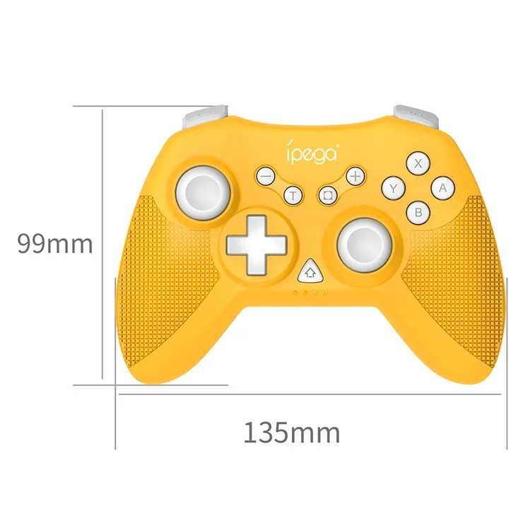 IPEGA PG-SW022 Bluetooth-compatible Wireless Game Controller 6-Axis Vibration Gamepad for Nintendo Switch Console - Green