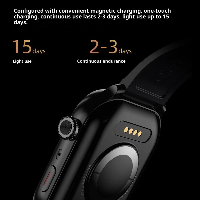 PHILIPS VTR5208 Wearable Voice Recorder Watch Noise Reduction Offline Voice Translator, Silicone Strap - Black