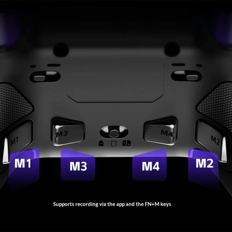 PXN P5-8K Wireless Gaming Controller Bluetooth-Compatible Gamepad with Capacitive Joystick and Hall Linear Triggers - Purple
