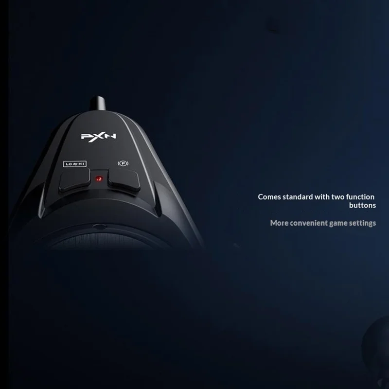 PXN V99 Force Feedback Racing Wheel 300 мм Игровой симулятор 3,2 Нм крутящего момента для PC PS4 ETS2 - Черный