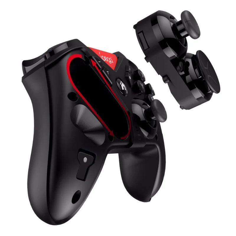 IPEGA PG-SW001 Bluetooth-compatible Wireless Ergonomic Gamepad 6-Axis Vibration Game Controller for Nintendo Switch/Android/Computer - Black