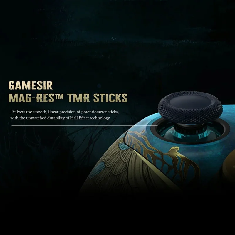 GAMESIR G7 Pro Wuchang Fallen Feathers Edition Tri-Mode Wireless Controller for Xbox One / Series S / X / PC / Android - Black