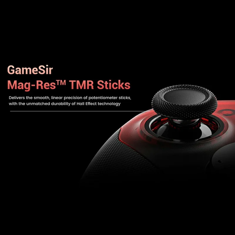 Беспроводной игровой контроллер GAMESIR G7 Pro, три режима подключения, Bluetooth, стики TMR, 1000 Гц, для Xbox One / Series X / S / ПК / Steam — белый