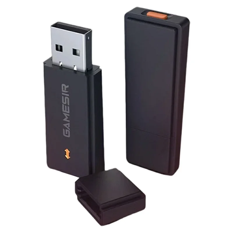 Беспроводной USB-адаптер GAMESIR 2,4 ГГц с низкой задержкой, режим Plug and Play, для Morning Star — черный
