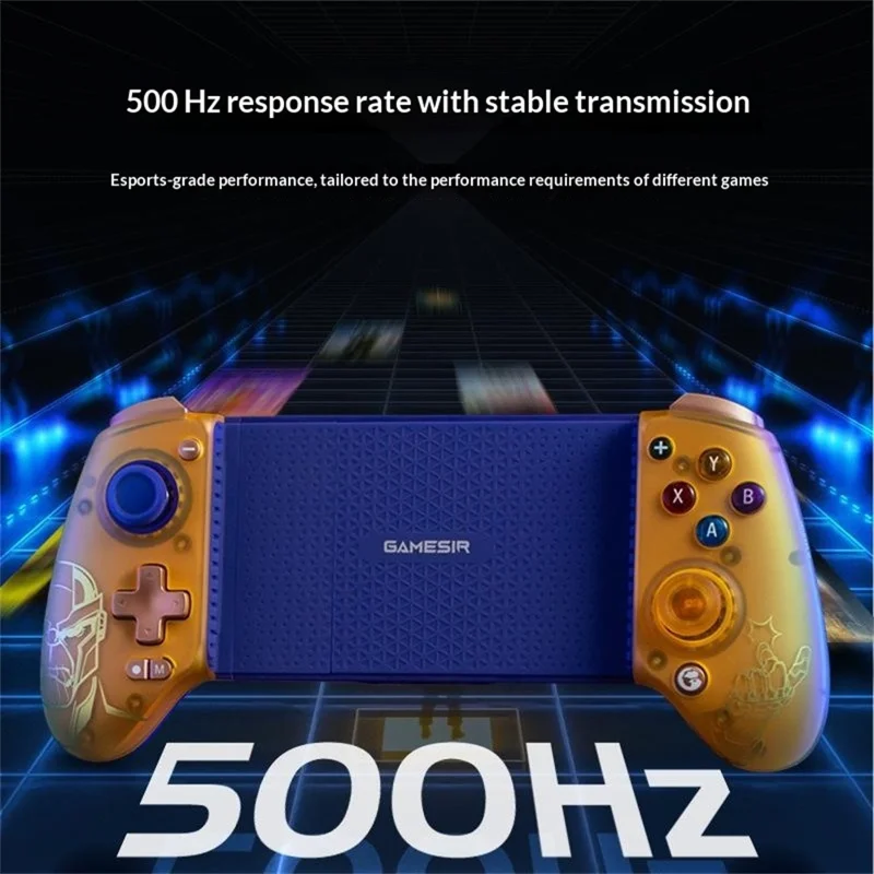 GAMESIR G8+ Controller per Gioco Telescopico Bluetooth-compatibile con Joystick a Effetto Hall per Xbox / Switch - Viola+Oro
