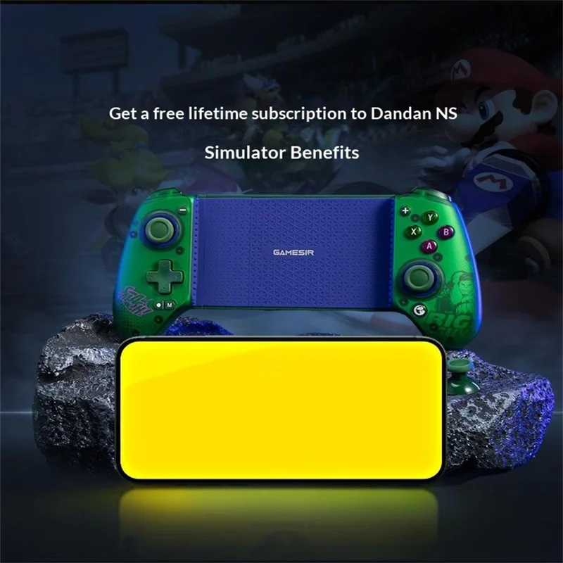 GAMESIR G8+ Controller per Gioco Telescopico Bluetooth-compatibile con Joystick a Effetto Hall per Xbox / Switch - Viola+Oro