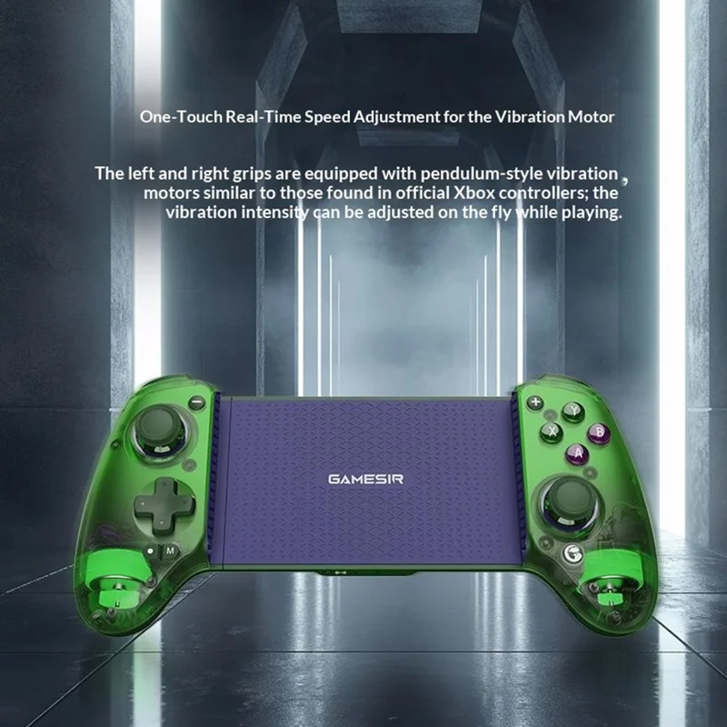 GAMESIR G8+ Controller per Gioco Telescopico Bluetooth-compatibile con Joystick a Effetto Hall per Xbox / Switch - Viola+Oro