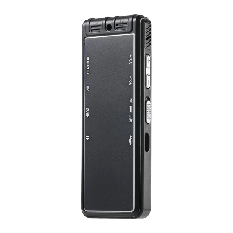 N15 Digital Voice Recorder 0.96 Inch LCD Screen Multifunctional MP3 Player, without Memory - Black