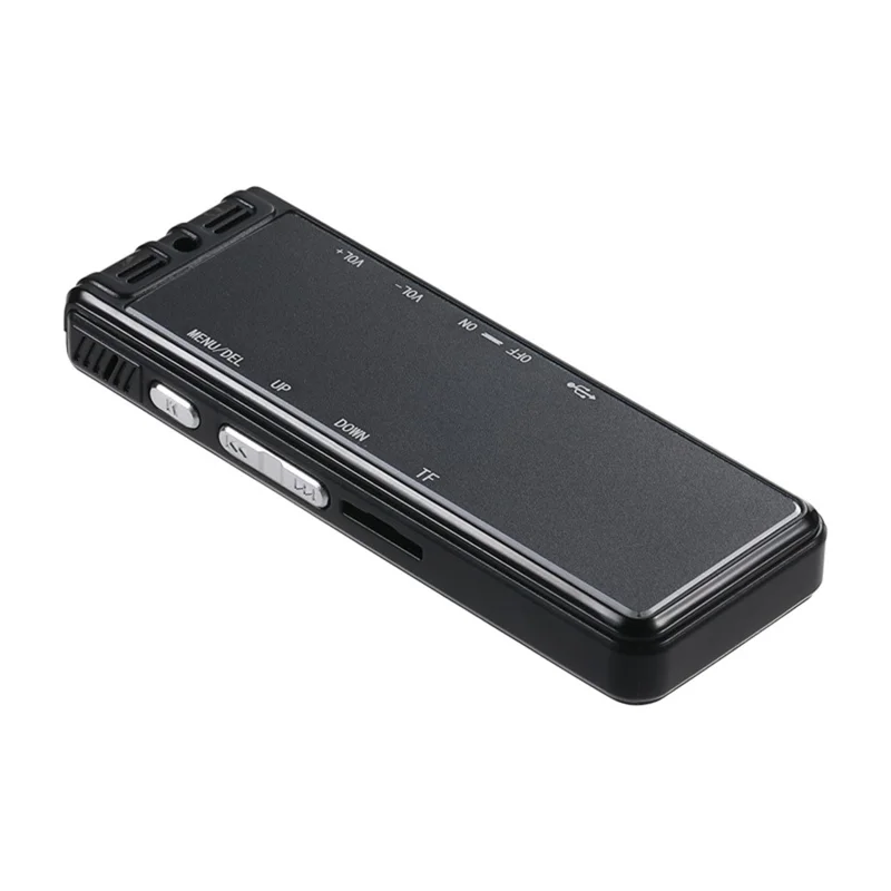 N15 Digital Voice Recorder 0.96 Inch LCD Screen Multifunctional MP3 Player, without Memory - Black