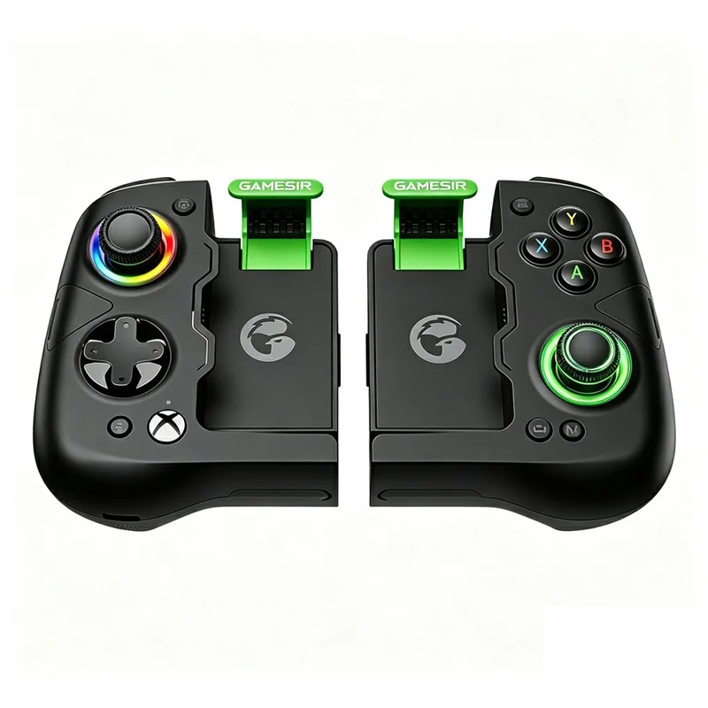 GAMESIR X4a Split Stretch Controller 256-Level Hall Effect Triggers Android Bluetooth-Compatible Gamepad - Black