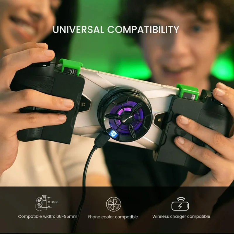 GAMESIR X4a Split Stretch Controller 256-Level Hall Effect Triggers Android Bluetooth-Compatible Gamepad - Black