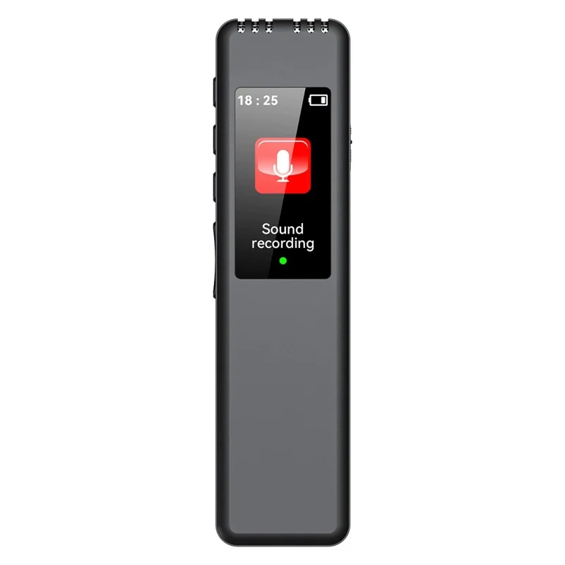 8832 32GB Digital Voice Recorder Noise Reduction Audio Recorder for Meetings Classes and Interviews - Black