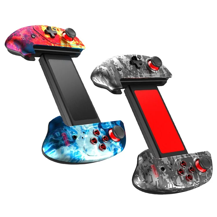 IPEGA PG-9083A/B Retractable Wireless Bluetooth-compatible Game Controller Gamepad PUBG Joystick Pad for IOS/Android - Camouflage