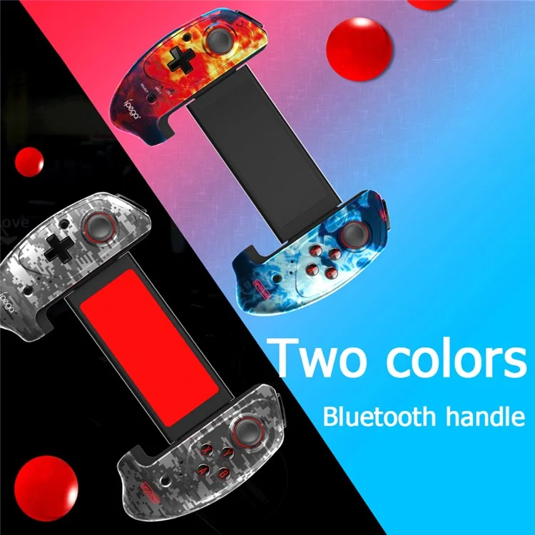 IPEGA PG-9083A/B Retractable Wireless Bluetooth-compatible Game Controller Gamepad PUBG Joystick Pad for IOS/Android - Camouflage