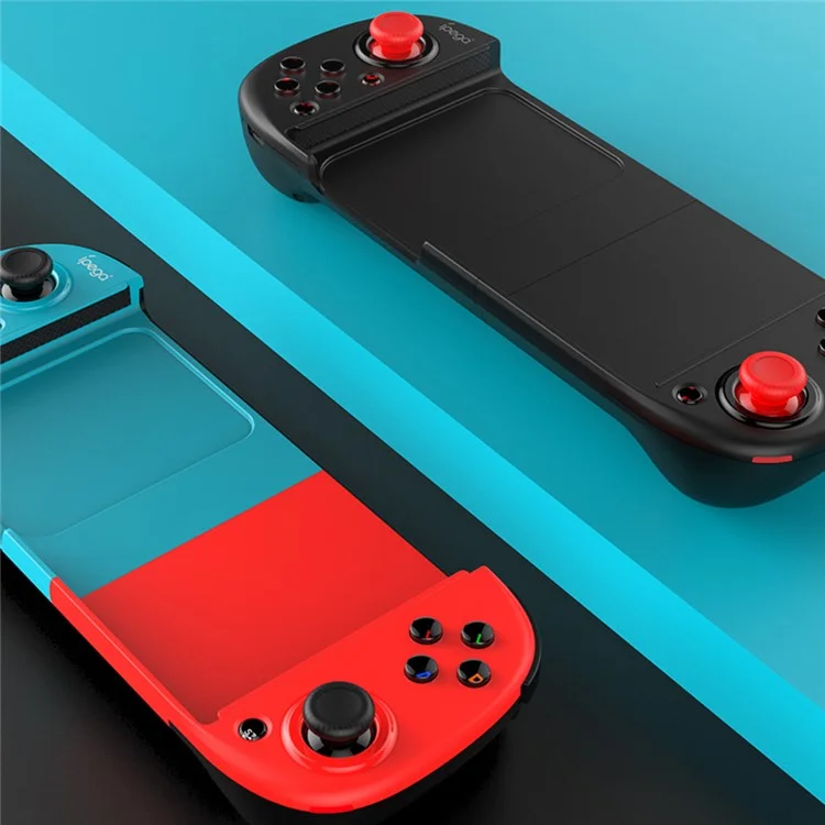 IPEGA PG-9217 Stretchable Wireless Gamepad Bluetooth-compatible Joystick Game Handle for IOS/Android - Black