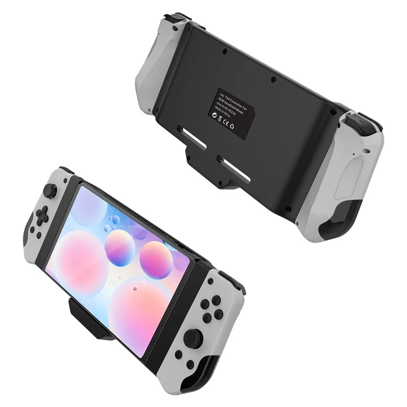 JYS JYS-NS216 Integrated Game Controller Gamepad with 6 Axis Screen Capture Double Turbo Function for Nintendo Switch Joycon - Grey