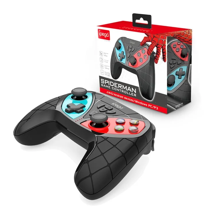 IPEGA PG-SW018 Wireless Game Controller Bluetooth-compatible Gamepad Cordless Handle with Programmable Button for Nintendo Switch/PS3/PC