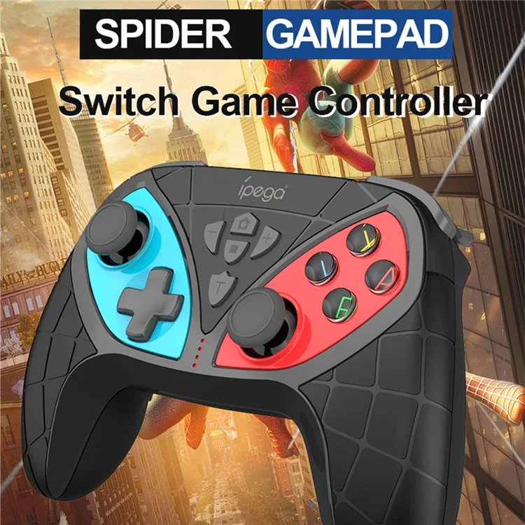 IPEGA PG-SW018 Wireless Game Controller Bluetooth-compatible Gamepad Cordless Handle with Programmable Button for Nintendo Switch/PS3/PC