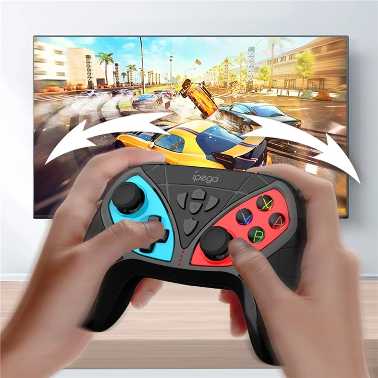IPEGA PG-SW018 Wireless Game Controller Bluetooth-compatible Gamepad Cordless Handle with Programmable Button for Nintendo Switch/PS3/PC