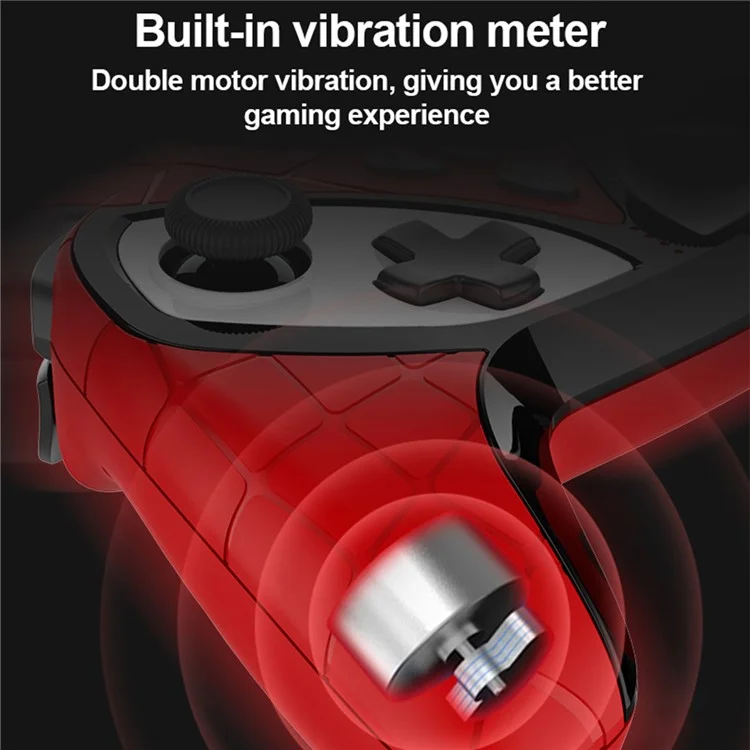 IPEGA PG-SW018 Wireless Game Controller Bluetooth-compatible Gamepad Cordless Handle with Programmable Button for Nintendo Switch/PS3/PC